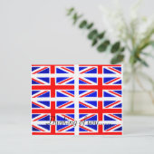 IK DENK AAN JULLIE BRIT BRIEFKAART (Staand voorkant)