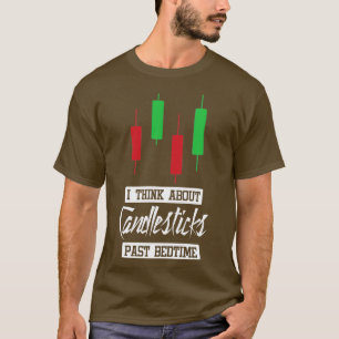 Ik denk aan kaarlesticks uit het verleden van de s t-shirt