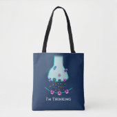 Ik denk aan Neuron Synapse Tote Bag (Voorkant)