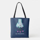 Ik denk aan Neuron Synapse Tote Bag (Achterkant)