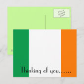 IK DENK AAN U, IERLAND BRIEFKAART (Voorkant / Achterkant)
