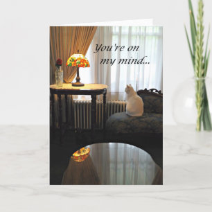 Ik denk aan u, ik dank God bij elke Bedankkaart