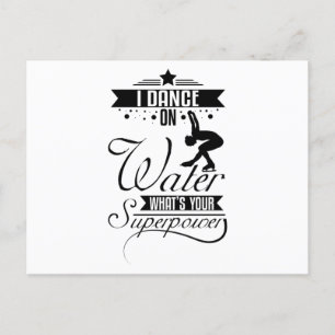 Ik denk aan water briefkaart