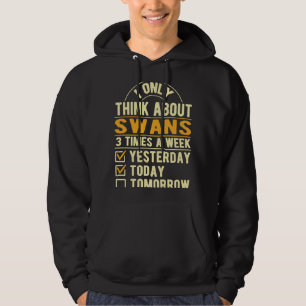 Ik denk alleen maar aan de Humor Goose van de Zwan Hoodie