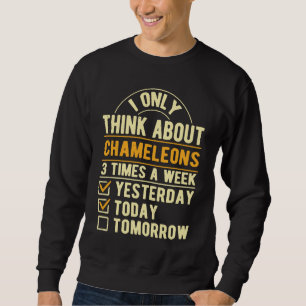 Ik Denk Alleen Maar Aan Kameleons Hagedis Humor R Trui