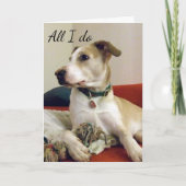 IK DENK ALLEMAAL AAN "JOU". KAART (Voorkant)