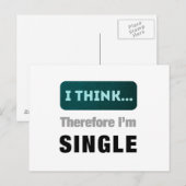 Ik denk briefkaart (Voorkant / Achterkant)