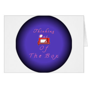 Ik denk buiten de doos.