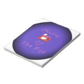 Ik denk buiten de doos. notitieblok (Linkerzijde)