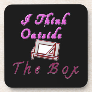 Ik denk buiten de ZA-doos. Bier Onderzetter