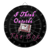 Ik denk buiten de ZA-doos. Dartbord (Voorkant)