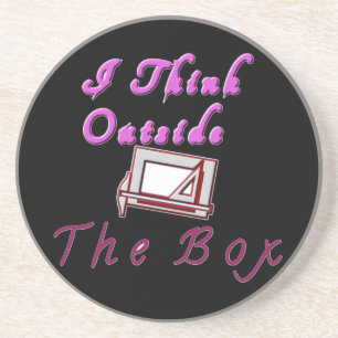 Ik denk buiten de ZA-doos. Zandsteen Onderzetter