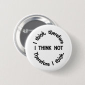 IK DENK BUTTON (Voorkant /achterkant)