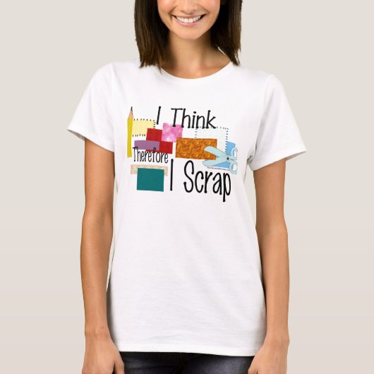 Ik denk daarom dat ik T-Shirt schroot (Voorkant)