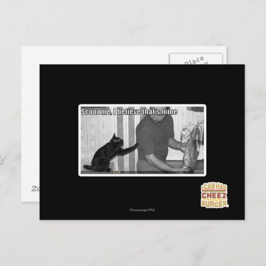 Ik denk dat dat van mij is briefkaart (Voorkant / Achterkant)