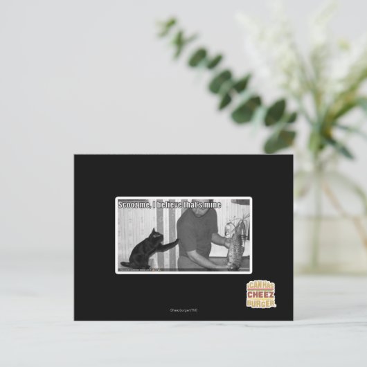 Ik denk dat dat van mij is briefkaart (Staand voorkant)