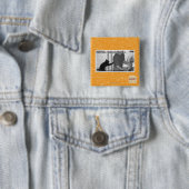 Ik denk dat dat van mij is vierkante button 5,1 cm (In situ)