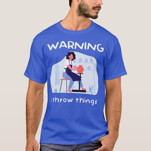 Ik denk dat de 'Pottery Clay Handmade Ceramist' T-shirt (Voorkant)