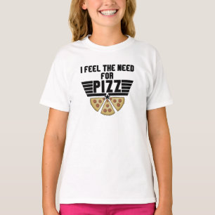 Ik denk dat er behoefte is aan Pizz - Pizza-overs T-shirt