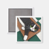 Ik denk dat het een comfortabele kattenmagneet is magneet (Voorkant / Achterkant)