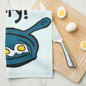 Ik denk dat ik Bacon Kitchen Towel kan doen Theedoek (Quarter Fold)