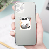 Ik denk dat ik die Possum zal laten spelen.. dood  Sticker (Telefoon)