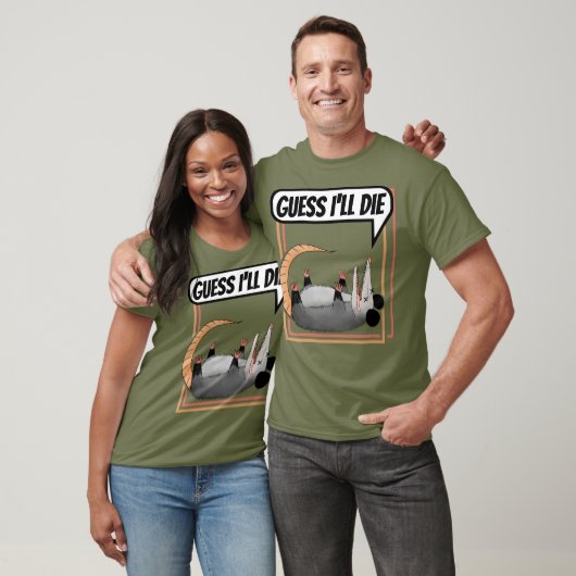 Ik denk dat ik die Possum zal laten spelen.. dood T-shirt (Unisex)