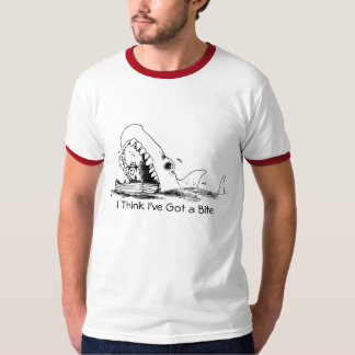 Ik denk dat ik een bite Fishin heb. T-shirt