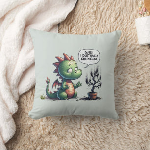 Ik denk dat ik geen groene klauw heb - Schattige D Kussen