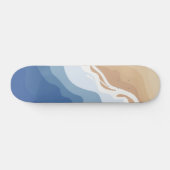 Ik denk dat ik het strand kan zien persoonlijk skateboard (Horizontaal)