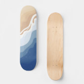 Ik denk dat ik het strand kan zien persoonlijk skateboard (Voorkant)