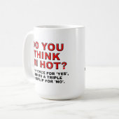 Ik denk dat ik hot Mok ben (Voorkant links)