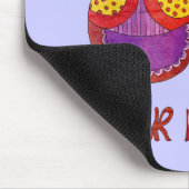 Ik denk dat ik je leuk vind muismat (Hoek)