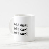 ik denk dat ik kan koffiemok (Voorkant links)