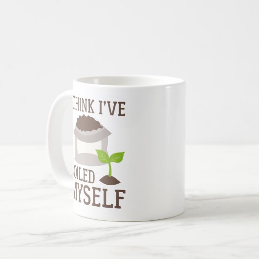 Ik denk dat ik mezelf heb bevuild koffiemok (Voorkant links)