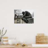 Ik denk dat ik morgen zal treuzelen! poster (Keuken)