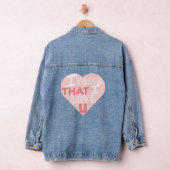 Ik denk dat ik van je hou denim jacket (Hangar)
