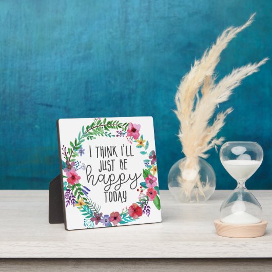 Ik denk dat ik vandaag gewoon gelukkig zal zijn, H Fotoplaat (Insitu)