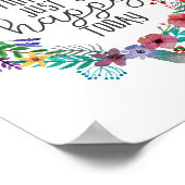 Ik denk dat ik vandaag gewoon gelukkig zal zijn, H Poster (Hoek)