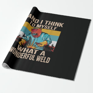 Ik denk dat ik zelf denk wat geweldig was als Vint Cadeaupapier