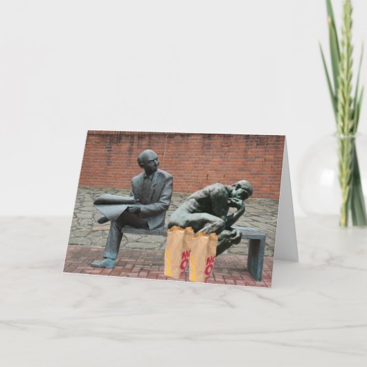 Ik denk dat je de maaltijddeal hebt gedaan. kaart (Voorkant)