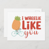 Ik denk dat je net zo'n grappige Valentijnsdag heb Briefkaart (Voorkant / Achterkant)