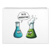 Ik denk dat je overdrijft Funny Nerd Science Kalender (Hoes)