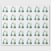 Ik denk dat je overdrijft met grappige nerdwetensc cadeaupapier (Vlak)