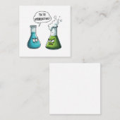 Ik denk dat je overdrijft met grappige nerdwetensc notitiekaartje (Voorkant / Achterkant)