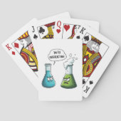 Ik denk dat je overdrijft met grappige nerdwetensc pokerkaarten (Achterkant)