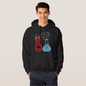 Ik denk dat je overdrijft Nerd Funny Geek Scheikun Hoodie (Voorkant volledig)