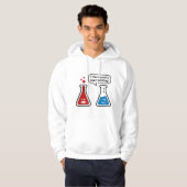 Ik denk dat je overreageert! hoodie (Voorkant volledig)