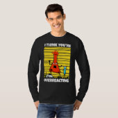 Ik denk dat je overreageert op Nerd Science 1 T-shirt (Voorkant volledig)