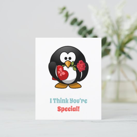 Ik denk dat je speciaal pinguïn-hart bent (Staand voorkant)